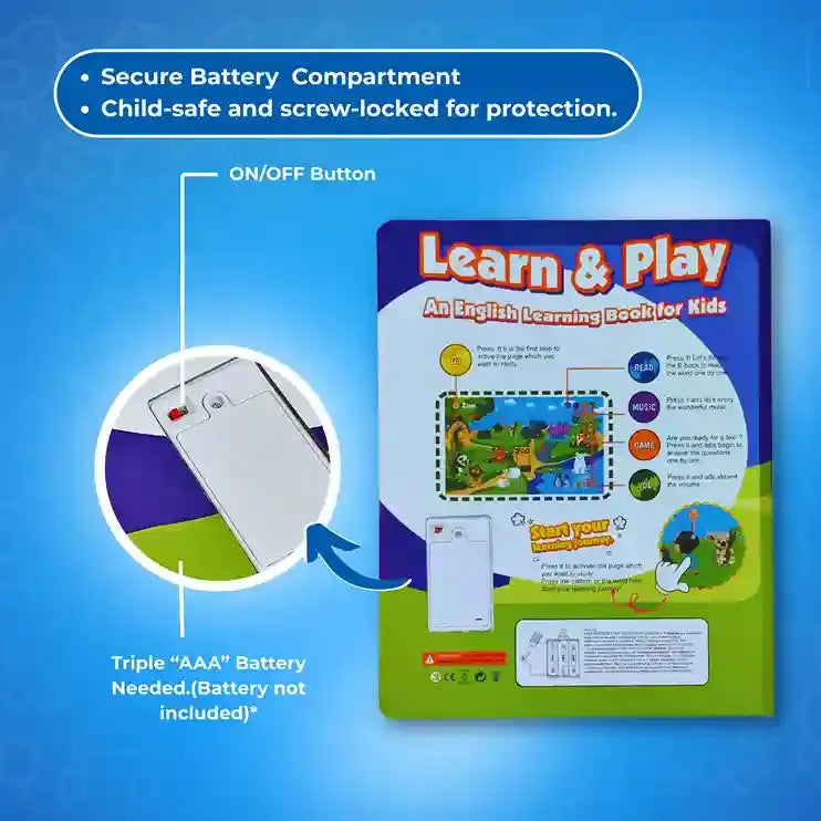 Lil Sketcher Learn & Play Advanced Interactive Sound Book