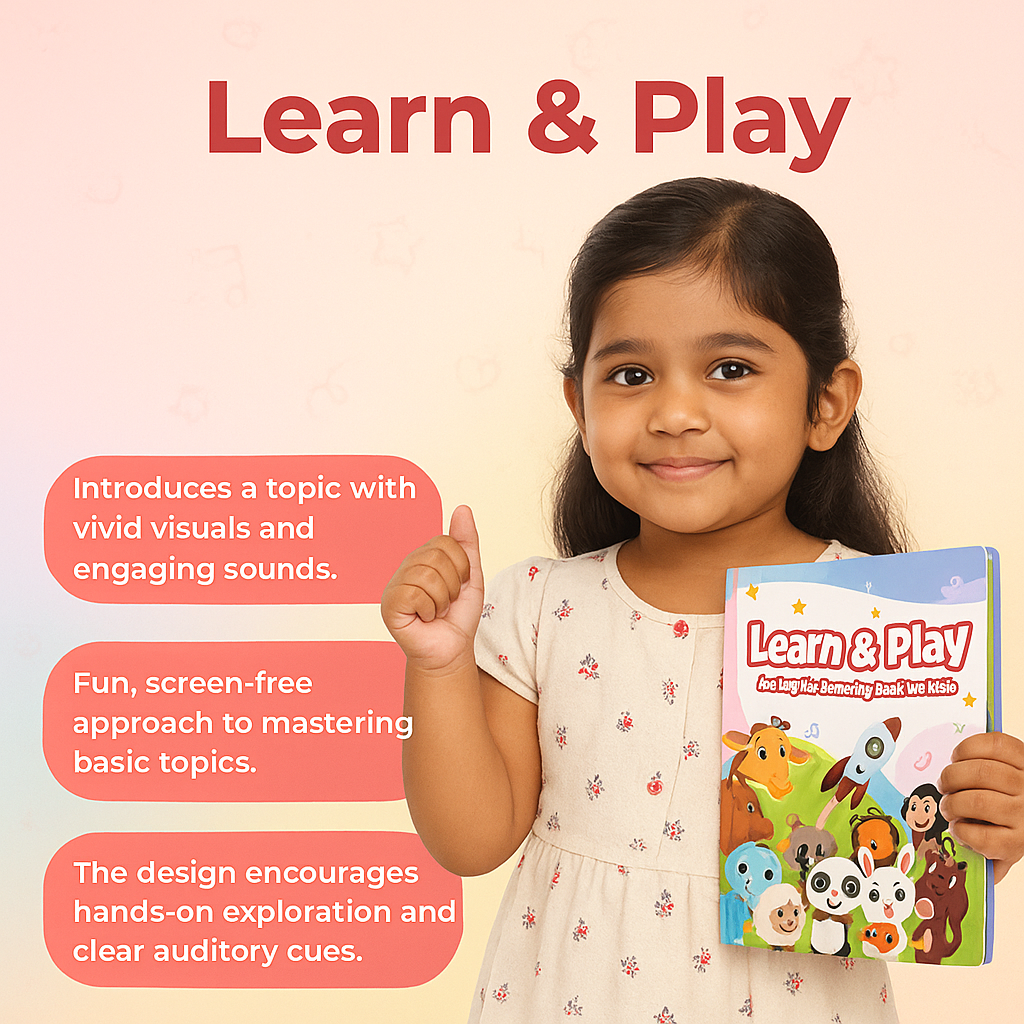 Lil Sketcher Learn & Play Advanced Interactive Sound Book