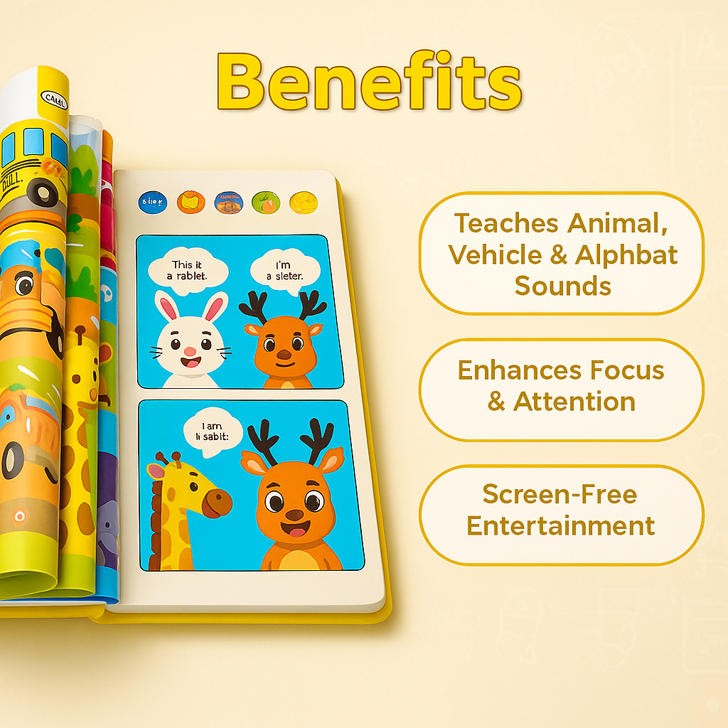 Lil Sketcher Learn & Play Advanced Interactive Sound Book